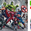 Goblen mozaic cu diamante, Zola, model supereroi The Avengers, 30 x 30 cm