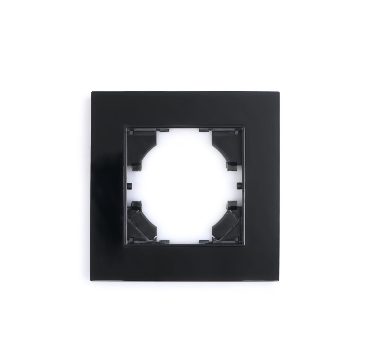 Rama pentru priza ZSP, Zola®, IP20, 8.6x8.6x6 cm, negru