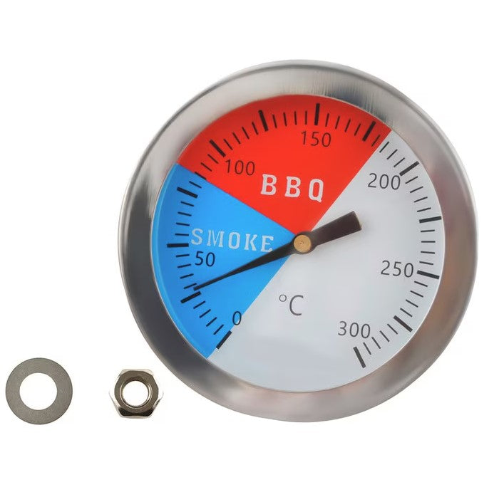 Termometru pentru capacul gratarului, Zola®, prindere cu surub, temperatura 0 - 300° C
