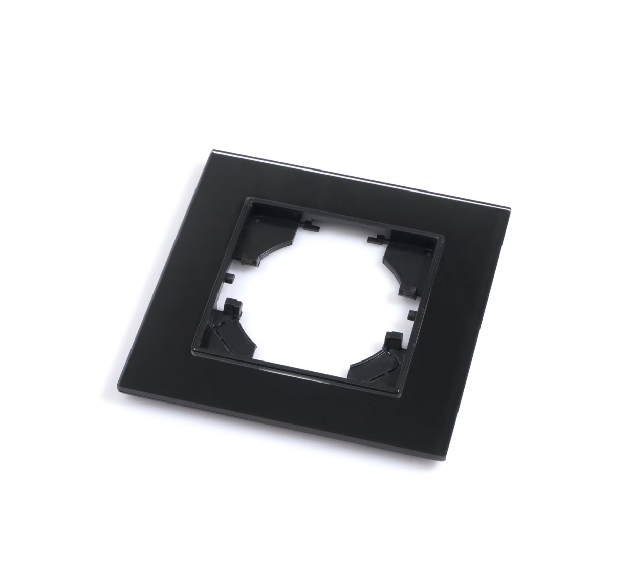 Rama pentru priza ZSP, Zola®, IP20, 8.6x8.6x6 cm, negru