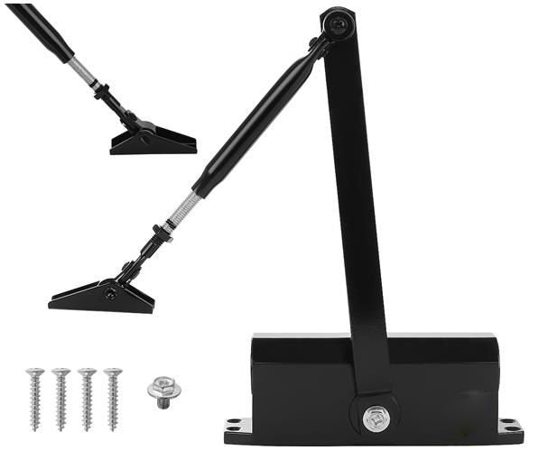 Amortizor usa, Zola®, reglabil, negru, 35-60 kg, dimensiuni 17,5 / 24 cm