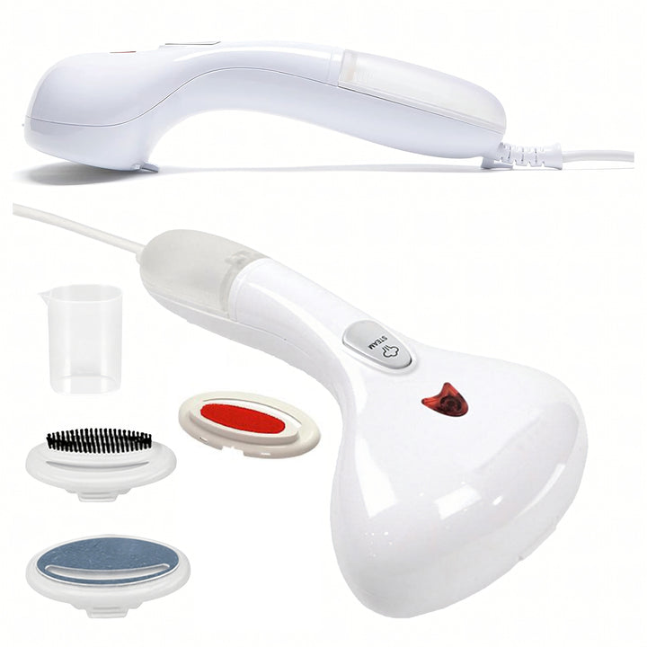 Aparat vertical de calcat cu abur, Zola, 1500W, 20 g/min, rezervor 120 ml, 4 accesorii interschimbabile, recipient apa, alb