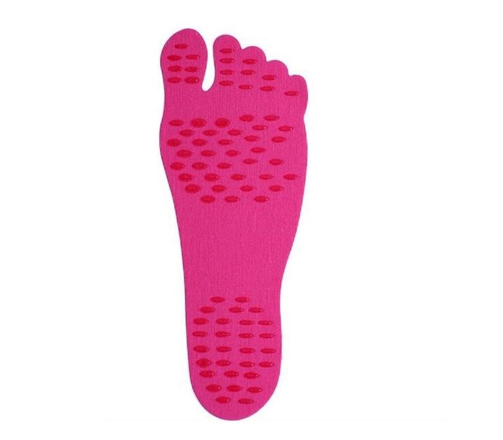 Set talpi autoadezive pentru mersul pe plaja, 2 bucati, Zola, marimea S, Roz