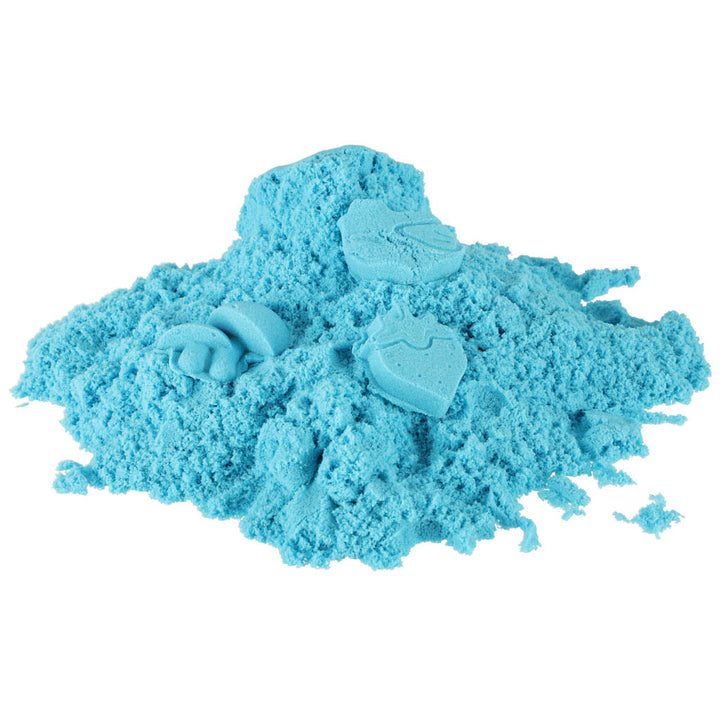 Nisip kinetic, Zola®, 1 kg, usor de modelat, albastru