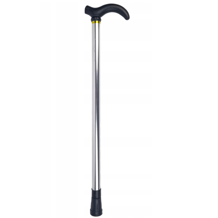 Baston ortopedic pliabil, Zola®, din aluminiu, picior antiderapant, interval de reglare 75-90 cm, sarcina maxima 100 kg, gri