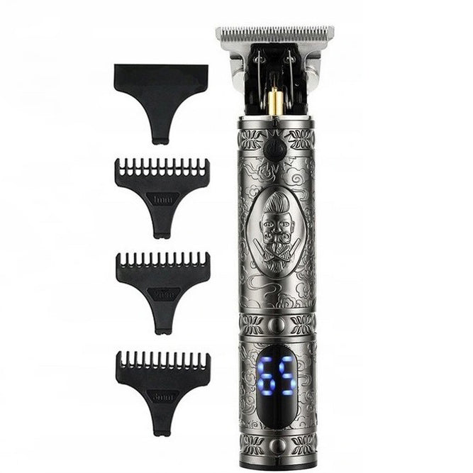 Set masina de tuns, ras si conturat, Zola®, cu acumulator, 4 capete si accesorii