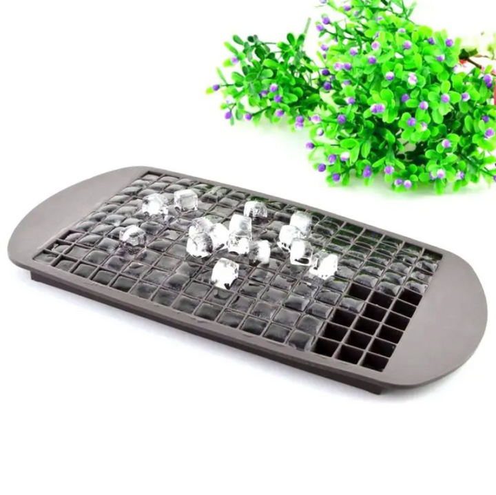 Forma din silicon pentru gheata, Zola®, pentru 160 cuburi, dreptunghiulara, neagra, 23x12.5x1 cm