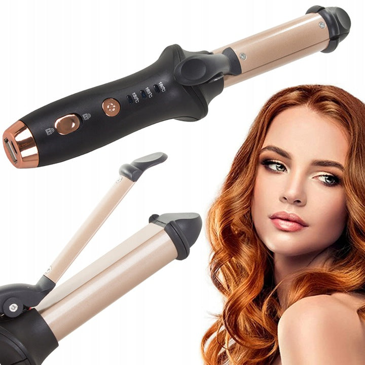Ondulator de par,  Zola®, Curls, 2 funtii, 3 nivele de incalzire, incarcare usb, blocare