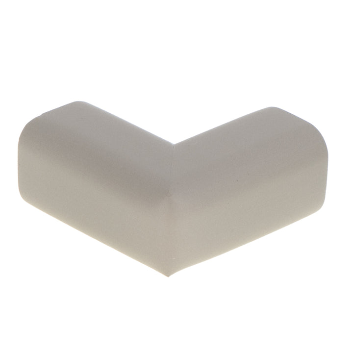 Set 10 protectii din spuma, Zola®, pentru colturi, 5x2.3x0.8 cm, gri deschis