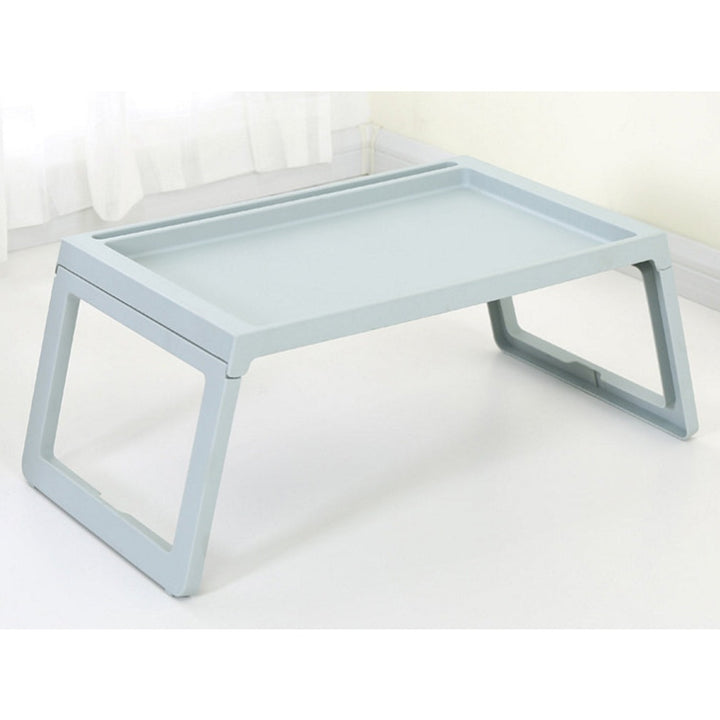 Masuta pliabila pentru laptop, Zola®, plastic, 55x36x27 cm, albastra