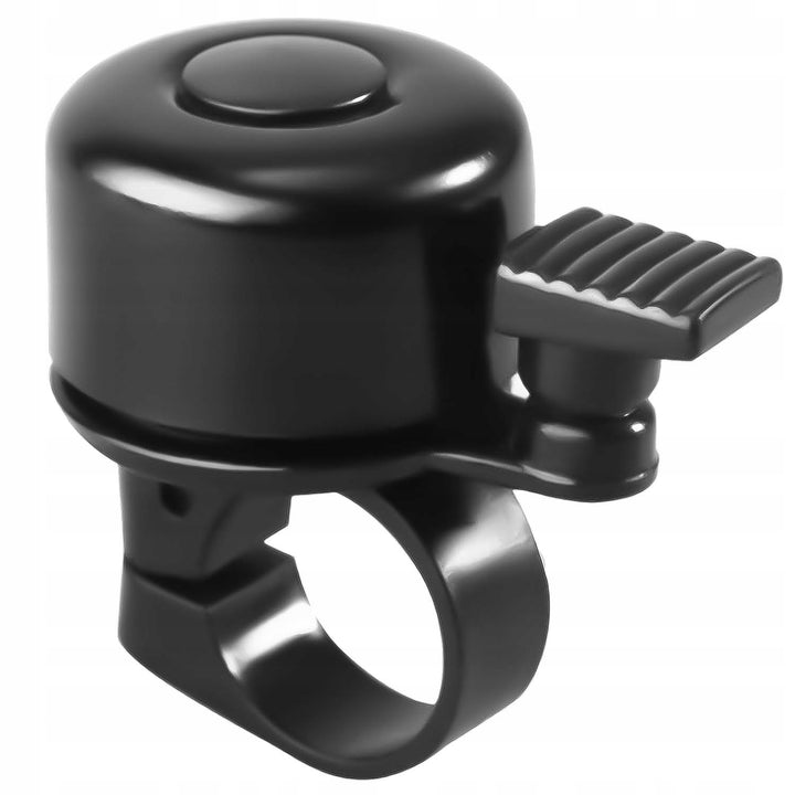 Sonerie pentru bicicleta, trotineta, Zola®, negru, diametrul gaurii 2-2.5cm