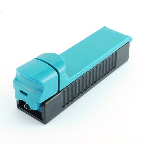 Aparat de facut tigari,Zola®,manual, 12x3x4 cm, albastru deschis