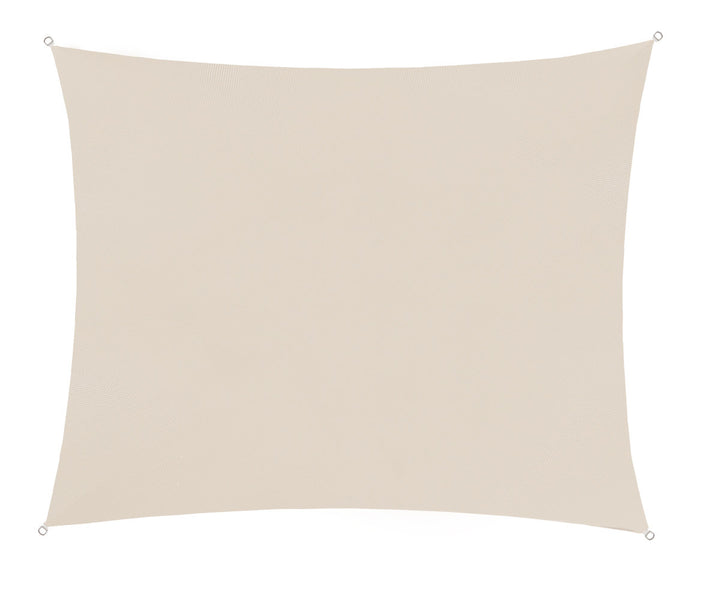 Prelata/copertina impermeabila pentru soare, Zola®, patrata, crem, cu agatatoare, densitate 180 g/mp, dimnesiune 5x5 m