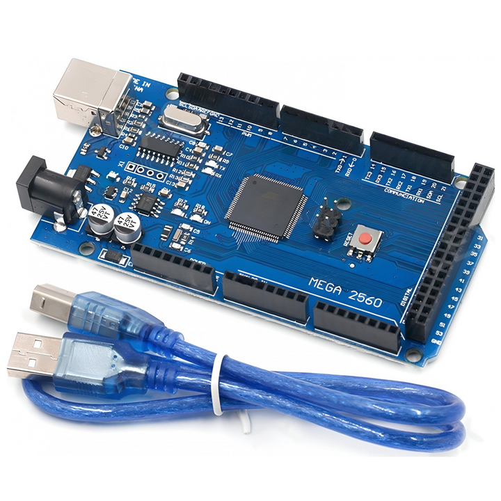 Placa dezvoltare MEGA2560 R3 compatibila Arduino, Zola, ATmega2560, 16 intrari analogice, memorie 256KB FLASH, 8KB SRAM, cablu USB