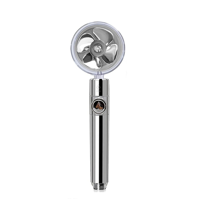 Cap de dus, Zola®, cu 2 functii, dus clasic si functia STOP, lungime 27 cm,  detalii argintii