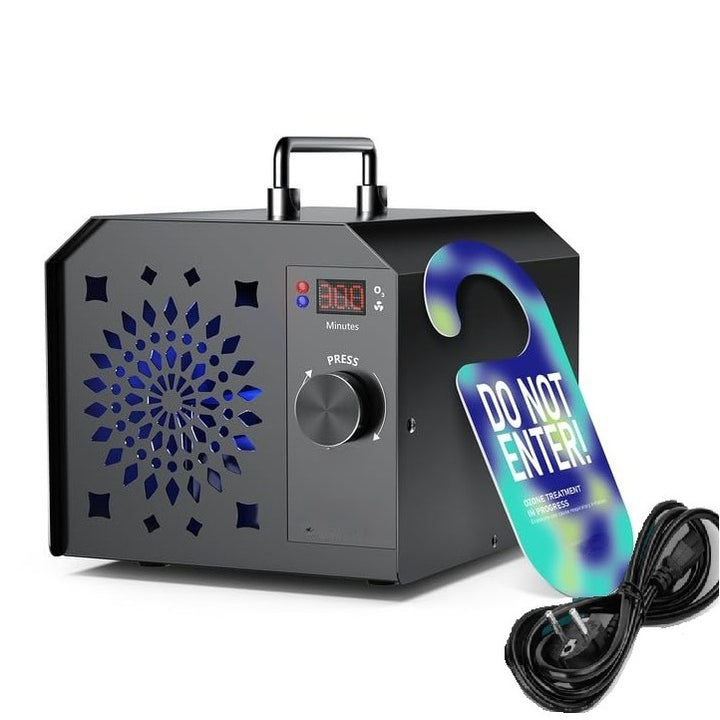 Generator de ozon, Zola, 90.000 mg/h, 100 W, 4 placi ceramice, temporizator 300 minute, filtru lavabil, negru