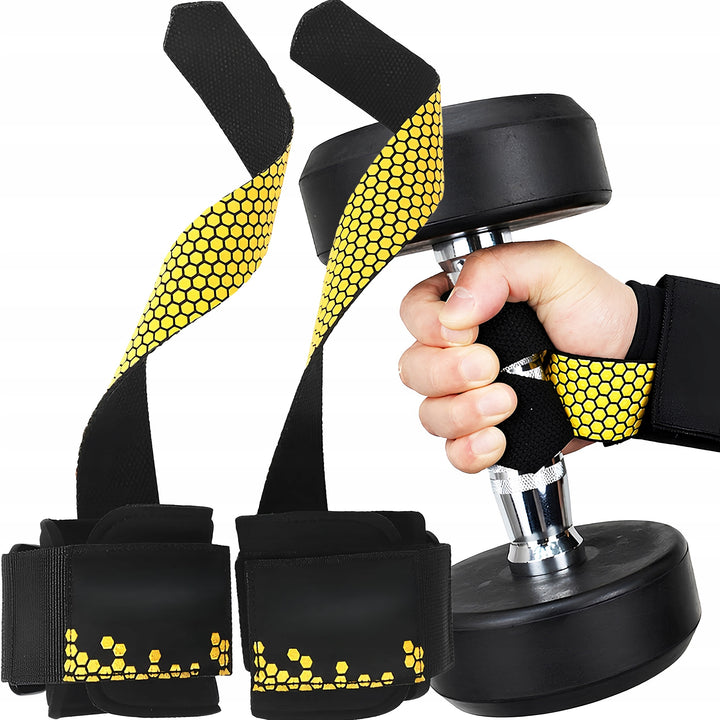 Set 2 benzi incheieturi, Zola, pentru antrenament cu greutati, reglabile 14-21 cm, strat silicon antiderapant, poliester