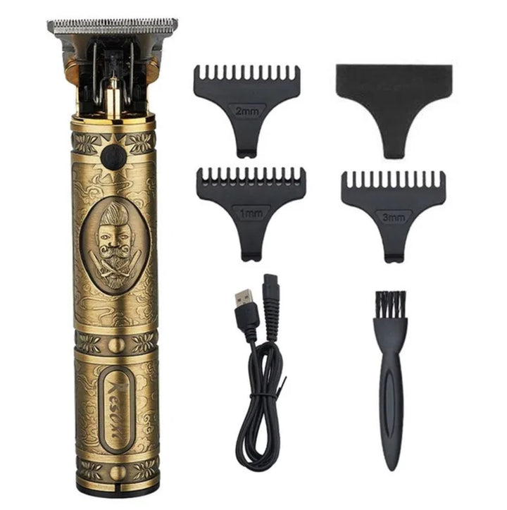 Set masina de tuns, ras si conturat, Zola®, cu acumulator, accesorii