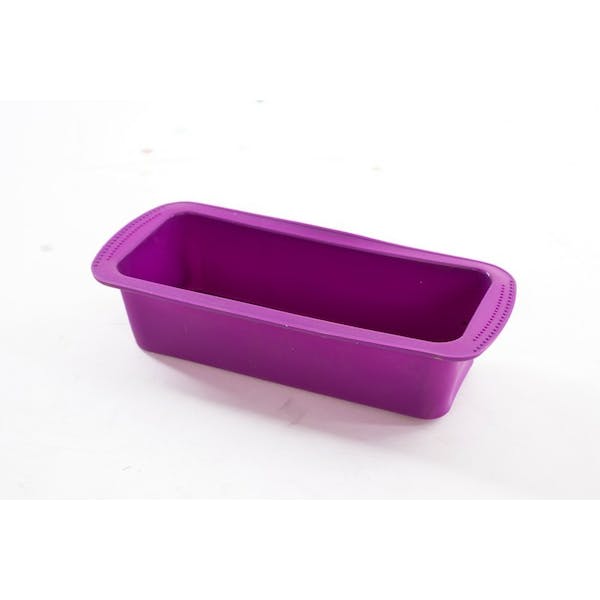 Forma de copt chec, Zola®, din silicon, temperaturi de la -40 la 260 grade, 28x14x6.5 cm, mov