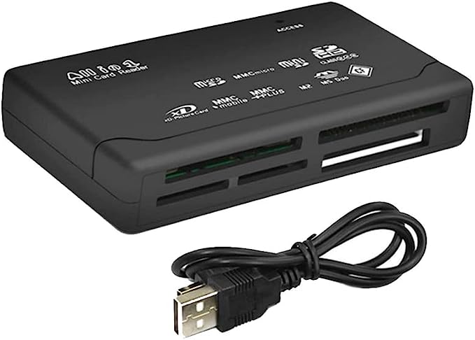 Cititor de carduri universal, Zola®, capacitate pana la 32 GB, plastic, negru