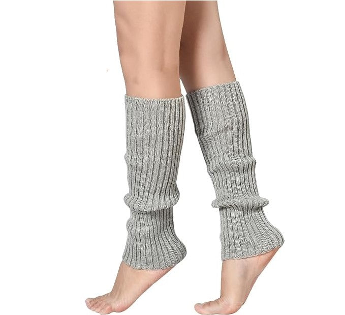 Jambiere dama, Zola®, bumbac, calduroase, marime universala, 43x11 cm, gri