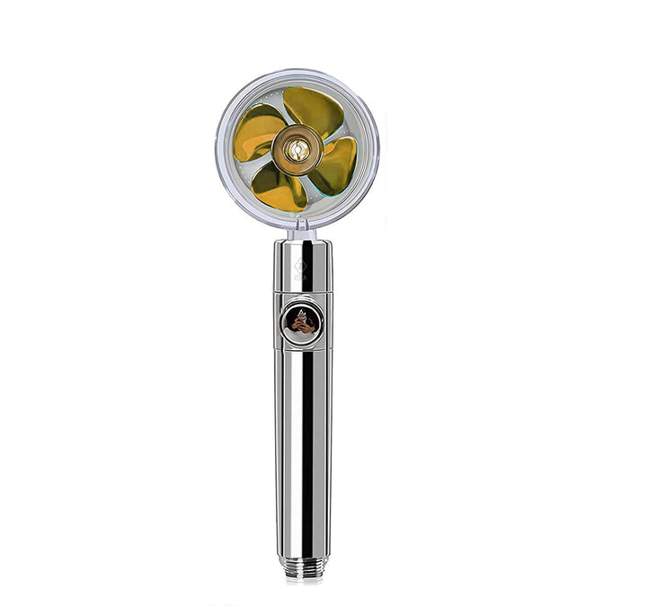 Cap de dus, Zola®, cu 2 functii, dus clasic si functia STOP, lungime 27 cm, detalii aurii