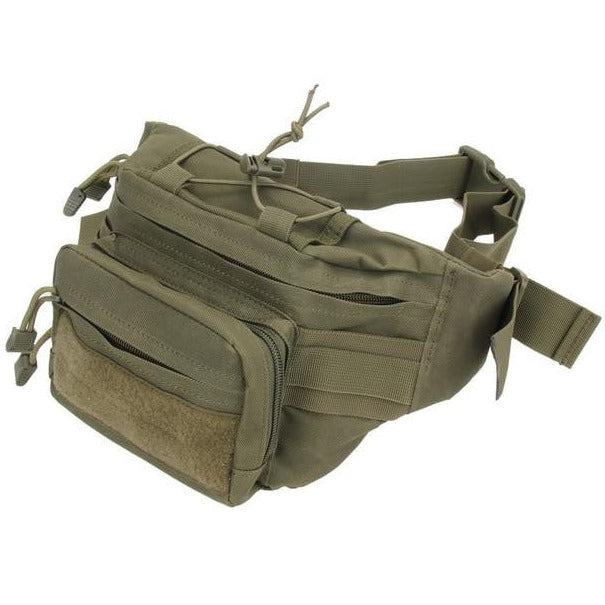 Borseta de sold, pentru barbati, Zola®, reglabila, 30x17x10 cm, verde