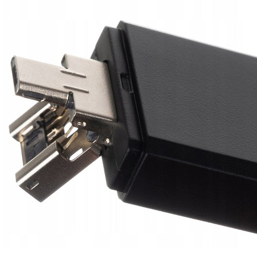 Cititor de carduri, Zola, 5 in 1, USB - USB , USB-C, USB 3.1 tip C, Micro USB, slot pentru card SD si Micro SD