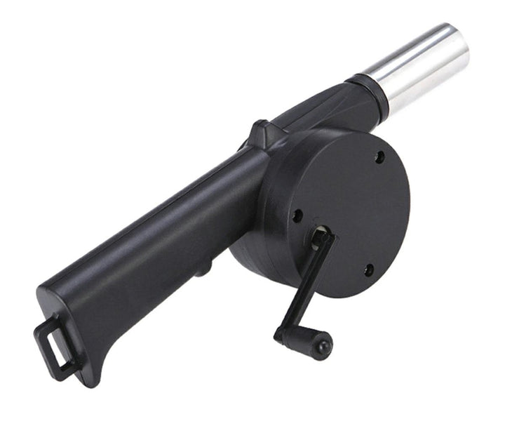 Suflanta manuala pentru gratar, Zola®, negru,  otel si plastic