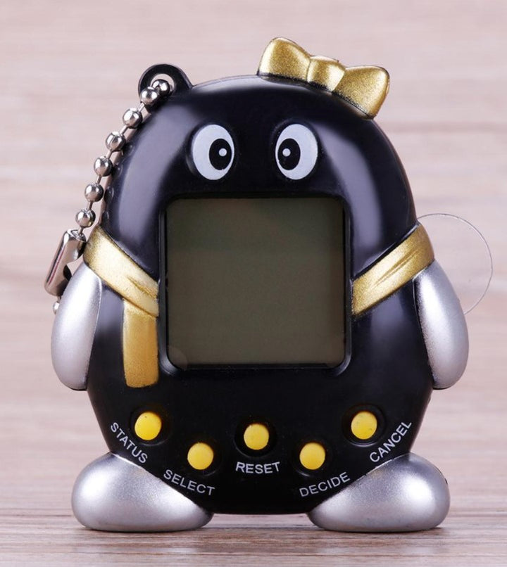 Joc interactiv pentru copii, Zola®, Tamagotchi, animalut , "Alegeti un animal de companie si cresteti-l",5x5 cm, negru