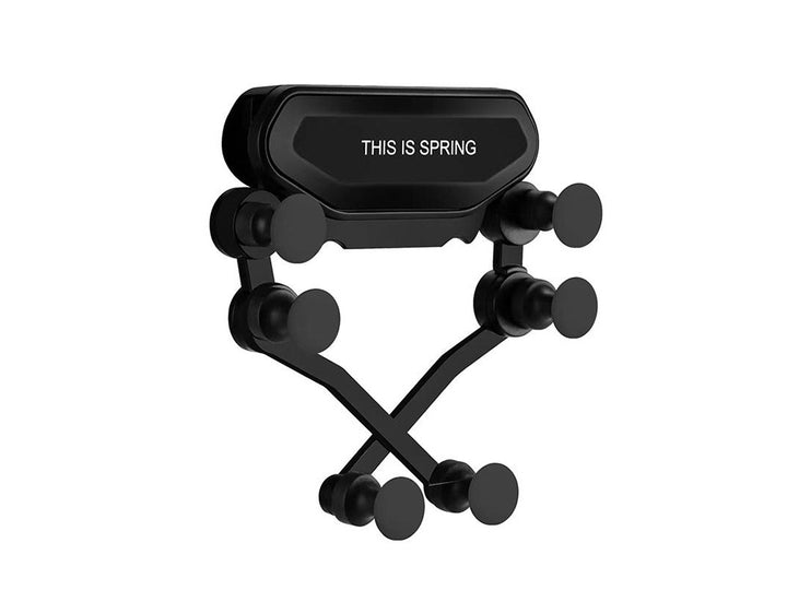 Suport auto gravitational, Zola®, pentru telefon, universal, negru, 9x7.5x2.5 cm