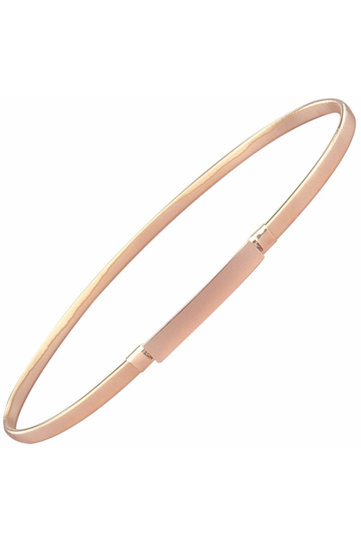 Curea elastica dama, Zola®, metal, 72x1 cm, aurie