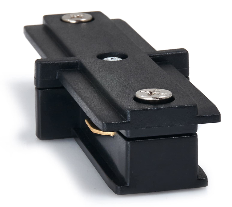 Conector drept pentru sistem pe sina ZSM, Zola®, incastru, negru