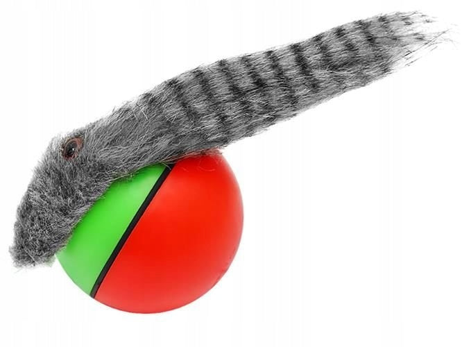 Jucarie pentru pisici, Zola®, minge zornaitoare, miscare in toate directiile, diametru 8.3 cm