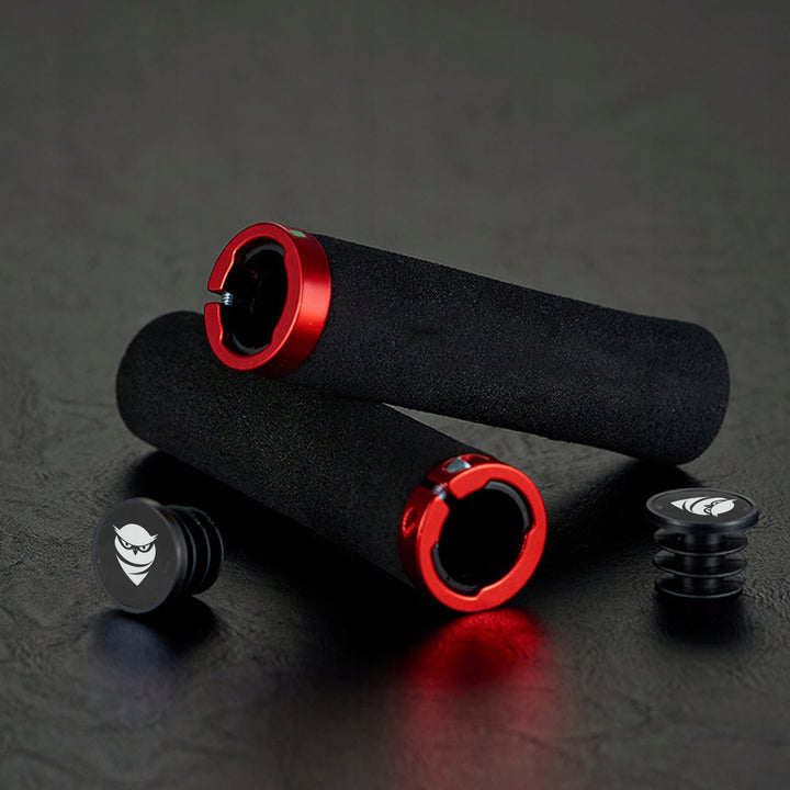 Mansoane bicicleta, Zola®, material moale, 13x3.5 cm, negre