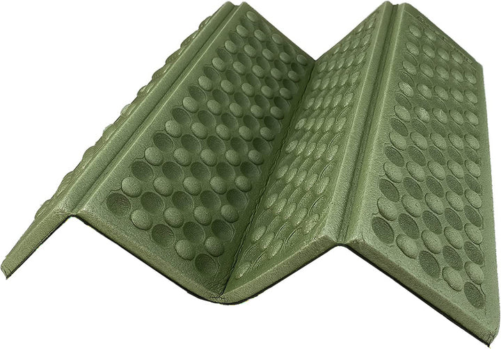Covoras pliabil pentru drumetii/camping, Zola®, antiderapant, impermeabil, izolat termic, 39x29.5x2 cm, verde