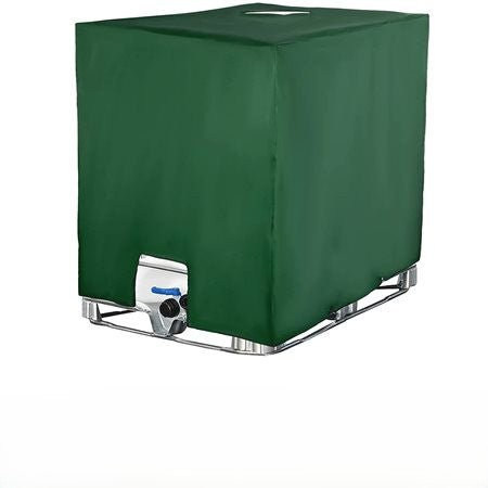 Husa pentru rezervor de apa cu capacitate 1000 l, Zola, 116 x 100 x 120 cm, Oxford 210D, rezistenta la umiditate, praf si radiatii UV, verde