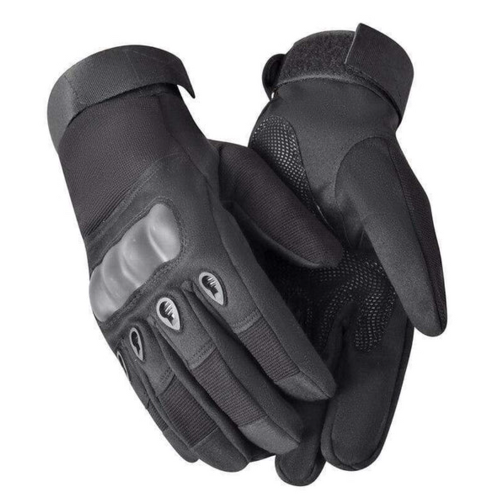 Manusi tactice de supravietuire, Zola®, fibra de carbon si cauciuc, XL, 21 cm, negre