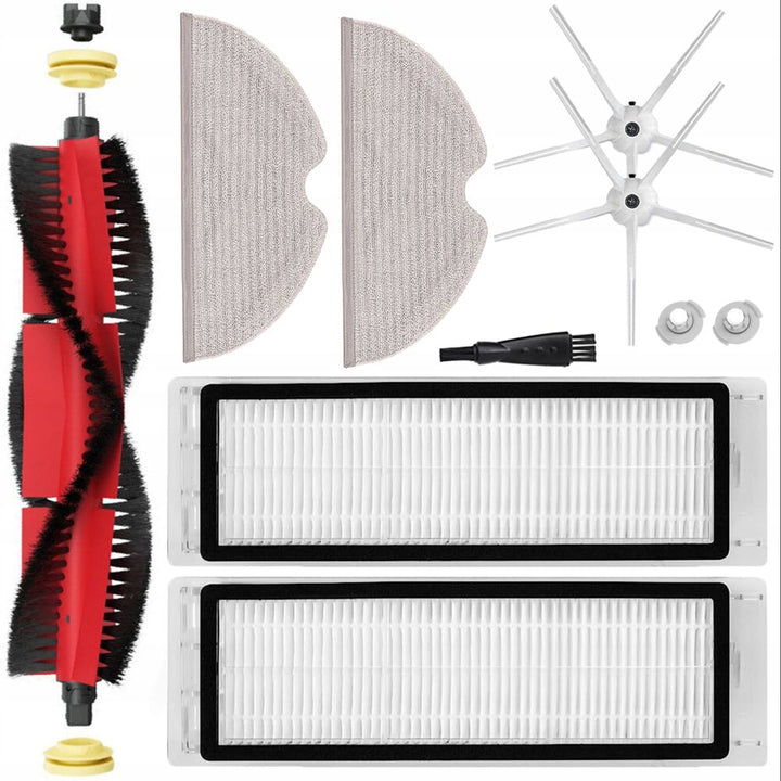 Set 10 accesorii pentru Roborock, Zola®, compatibil cu modelul S6/S6 MaxV/S6 Pure/ S60/S65/S5 MAX/E4, multicolor