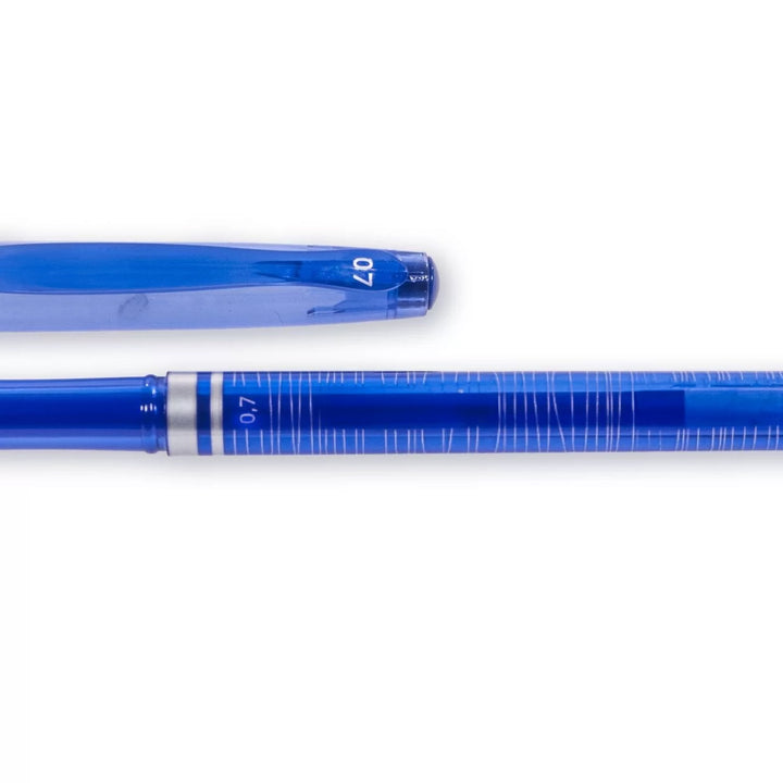 Set pix scrie-sterge, Zola®, 24 bucati, grosime de scriere 0.7 mm, albastru