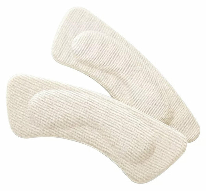 Set 2 branturi cu pernite de calcai, Zola®, pentru pantofi cu toc, marime universala,  spuma 4D, crem