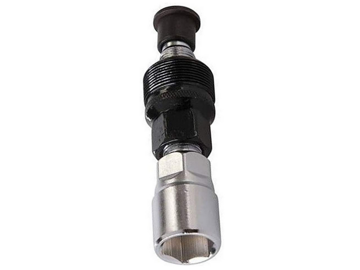 Cheie extractoare pentru pedale bicicleta, Zola, din otel, compatibil cheie 15, lungime 8.5 cm, patrata, negru/argintiu