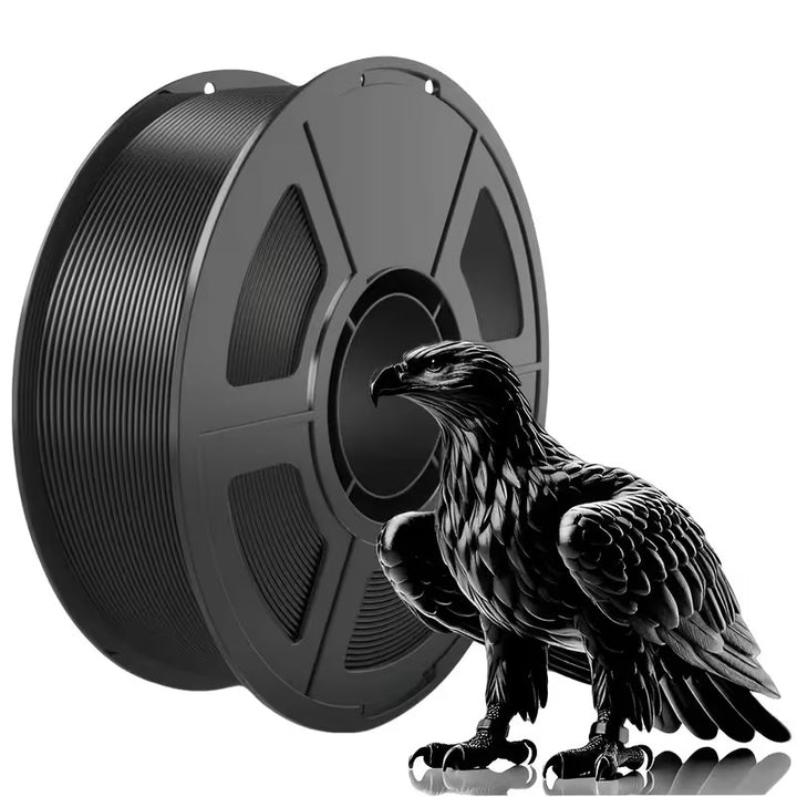 Filament PETG pentru imprimanta 3D, Zola, 1.75 mm, 1 Kg, negru