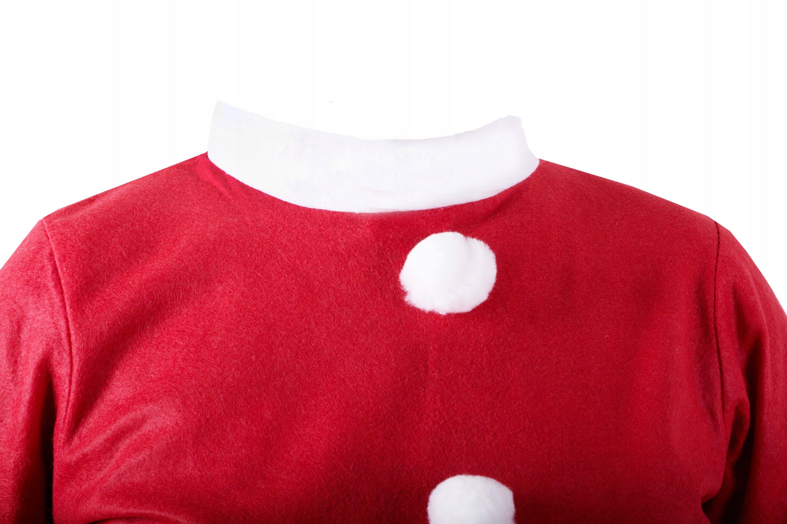 Costum copii Craciunita, Zola®, 75x40 cm, 3 elemente, rosu