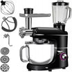 RESIGILAT-Mixer cu bol de 6,2l din inox, Zola®, 2200 W, cu tocator si blender, negru