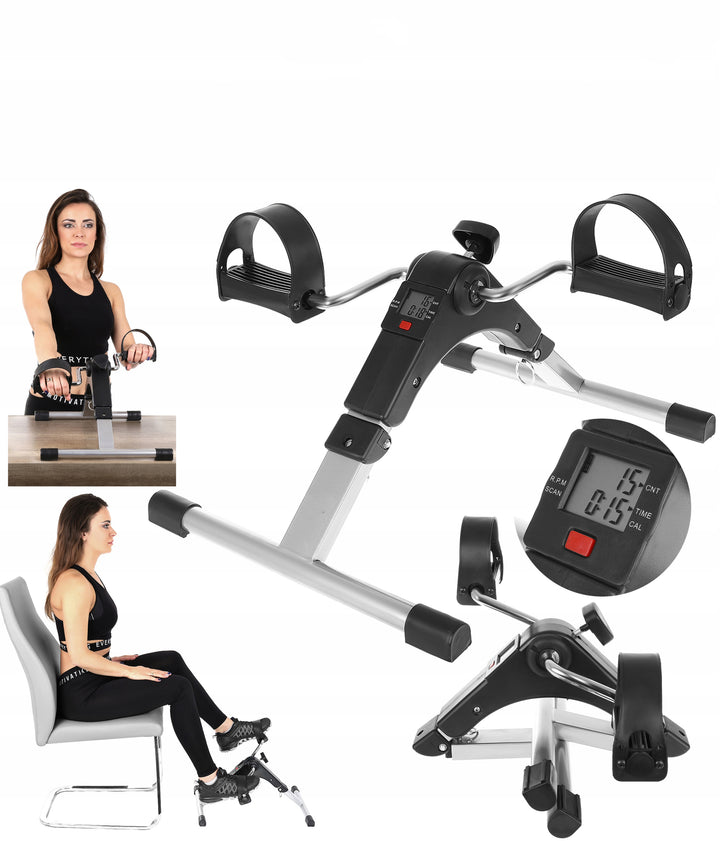Bicicleta de recuperare, Zola®, pentru maini si picioare, bidirectionala, afisaj LCD, 100kg