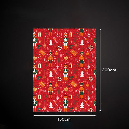 Patura pufoasa festiva, Zola,  150 x 200 cm, model Spargatorul de nuci, poliester