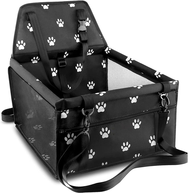 Scaun auto transport animale de companie, Zola®, 25x30x40 cm, negru