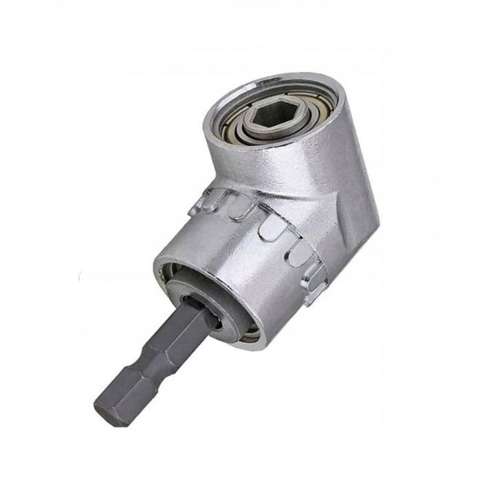 Bit haxagonal, Zola®, si adaptor, pentru unghiuri de gaurit, din otel, argintiu