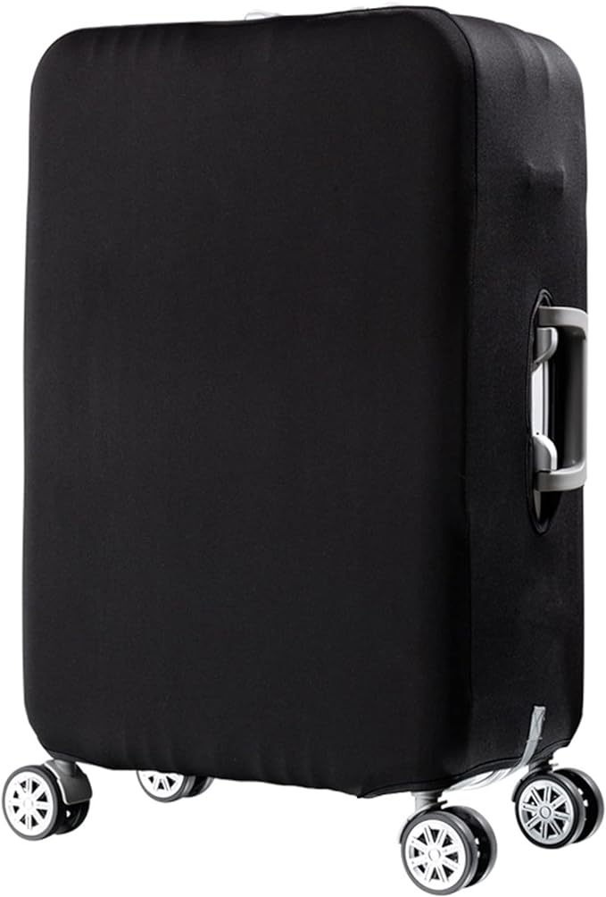 Husa protectie pentru bagaje de calatorie,Zola, rezistenta la zgarieturi, praf, murdarie, se potriveste cu valiza 67-70 x 45-50 x 26-30 cm, neagra
